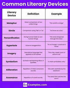 Dark And Mysterious Literary Devices