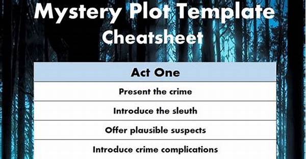 Techniques For Plotting Mystery Novels