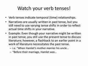 Temporal Shifts In Narratives