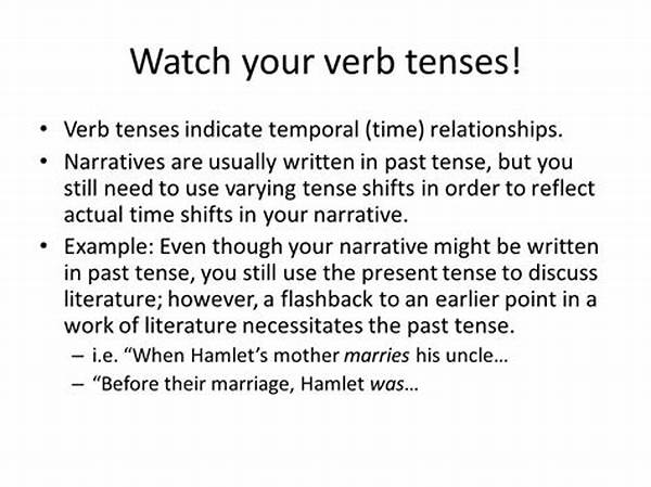 Temporal Shifts In Narratives