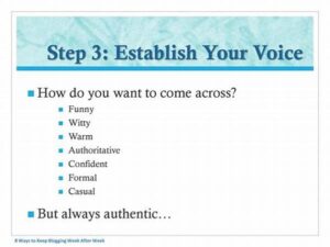Establishing Authoritative Voice Online