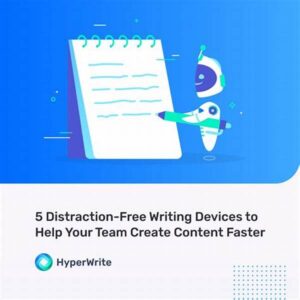 Managing Writing Distractions Successfully