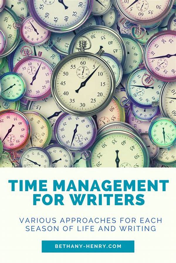 Time Management For Writers