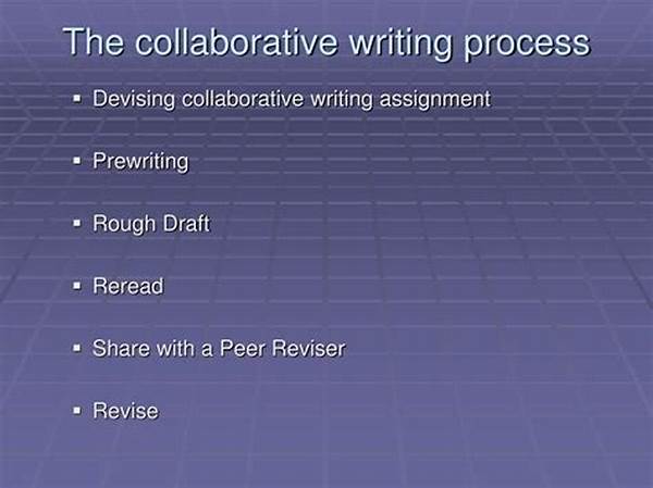 Collaborative Writing Process Insights
