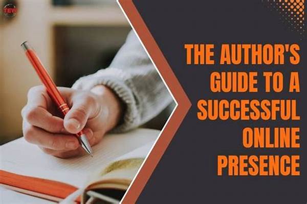 Developing Author Online Presence