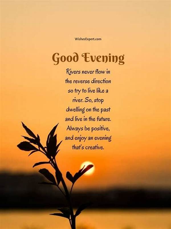 Inspirational Quotes For Evening Writing