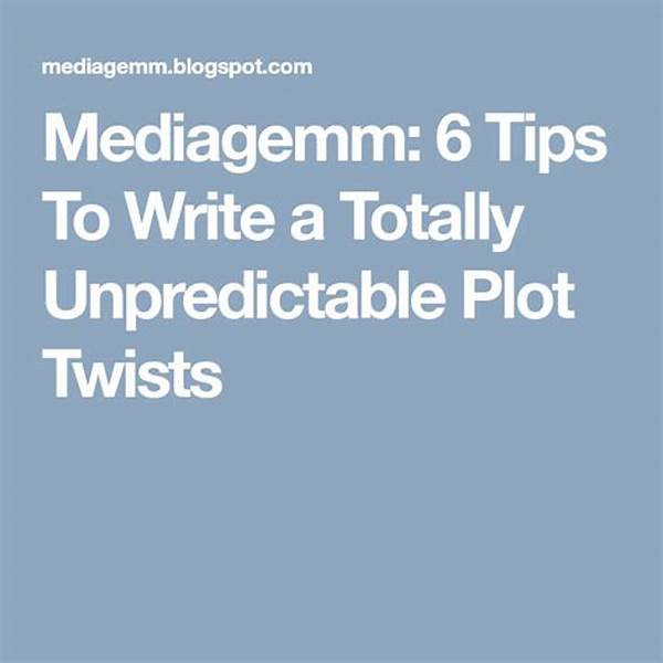 Unpredictable Plot Twists Mystery