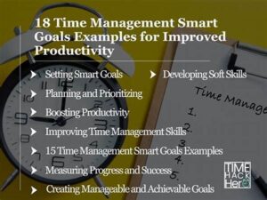 Writing Goals Time Management