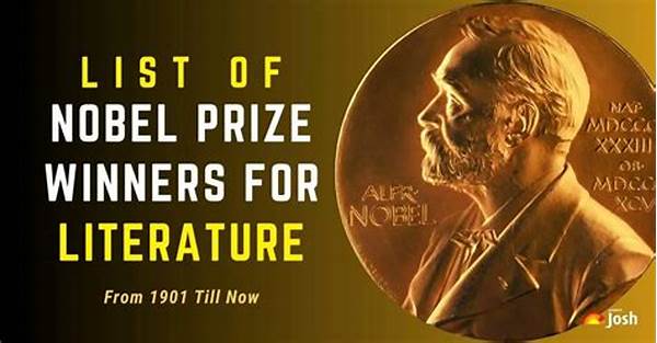 Iconic Nobel Literature Recipients