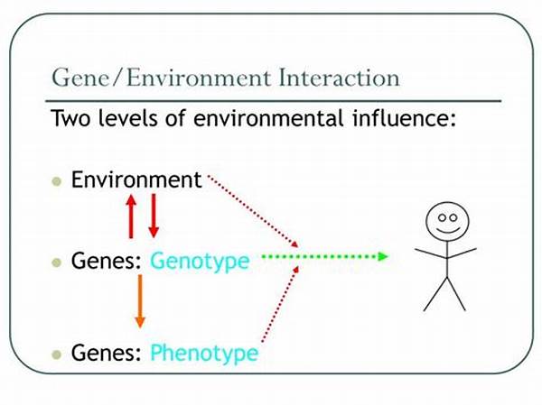 Interaction Between Genes And Environment