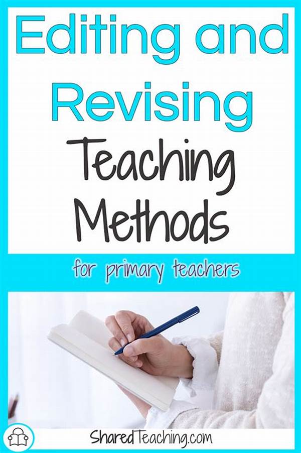 Effective Editing And Revising Methods