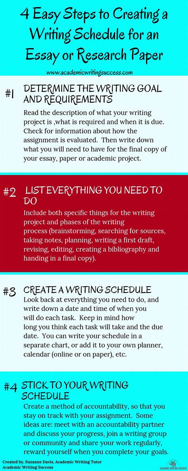 Effective Writing Schedule Techniques