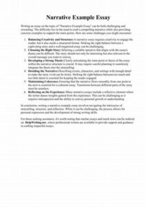 Integrating Narrative Elements Smoothly