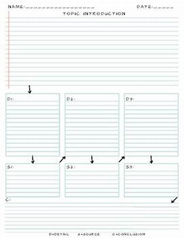 “organized Writing Template Guide”