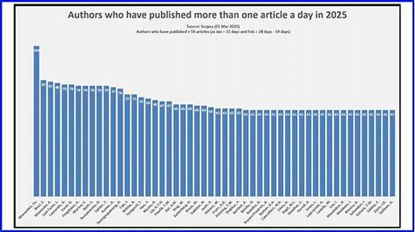 Prolific Authors Publishing Frequency