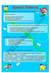 Speech Patterns In Character Development