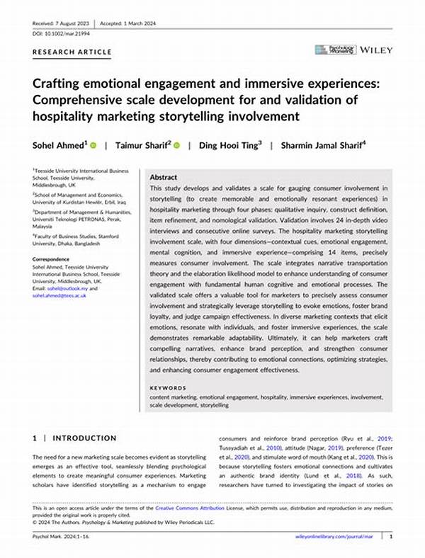 Crafting Immersive Emotional Experiences