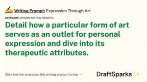 Cultivating Personal Writing Expression