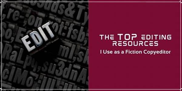 Fiction Editing Resources Online