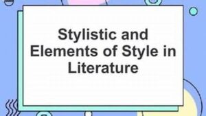 Fine-tuning Literary Stylistic Elements