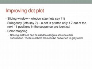 Improving Plot Sequence Accuracy