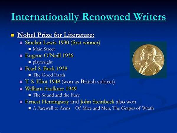 Renowned Works By Nobel Prize Writers