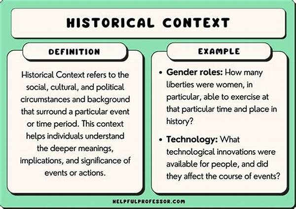 Historical Context In Women’s Literature