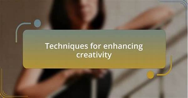 Enhancing Creativity In Writing Sessions