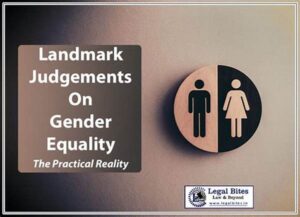 Landmark Literature On Gender Equality