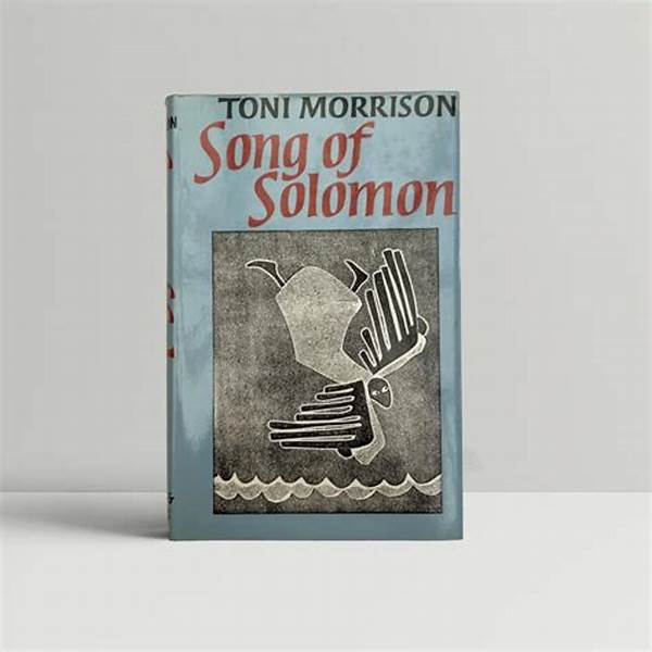 “the Song Of Solomon By Morrison”