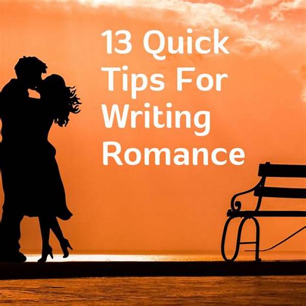 Writing Tips For Romance Authors