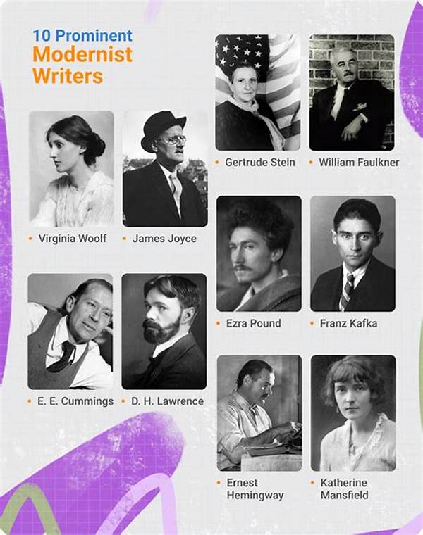 Celebrated Modern Literary Figures Worldwide