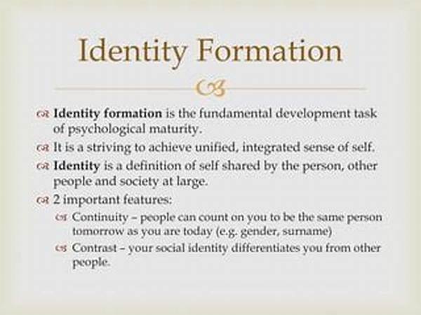 Identity Formation Through Psychological Lenses