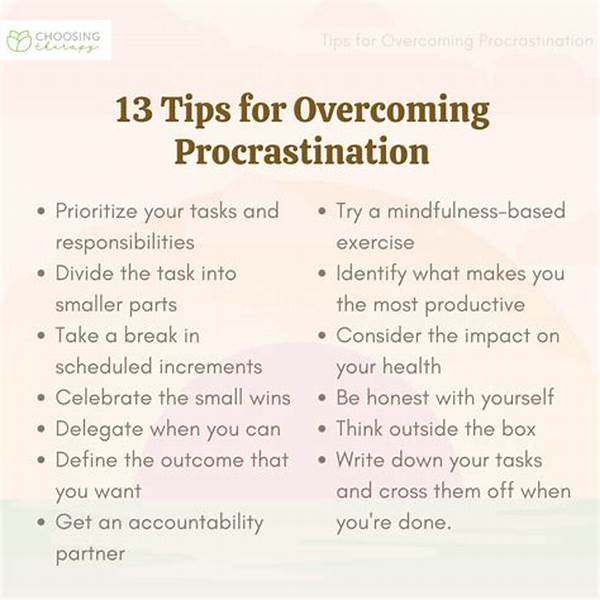 Overcoming Procrastination During Writing