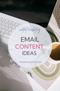 Retention-focused Email Content Ideas