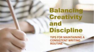 Building Consistent Writing Discipline