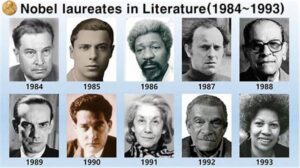 Celebrated Nobel Literature Laureates