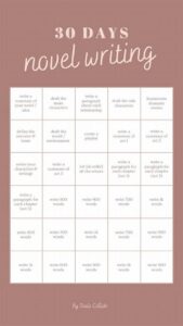 Common Schedule For Novel Writing