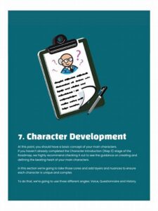 Enhancing Character Development Techniques