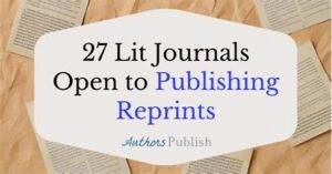 Esteemed Novelists In Literary Journals