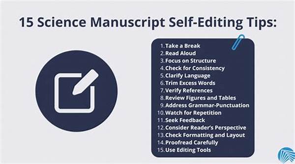 Manuscript Editing And Revision Tips