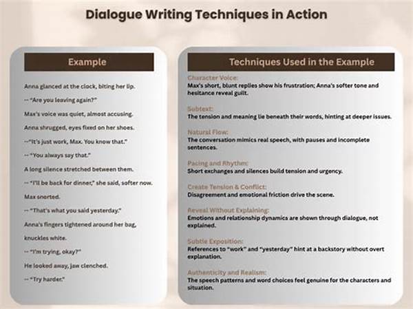 Realism In Dialogue Writing Techniques