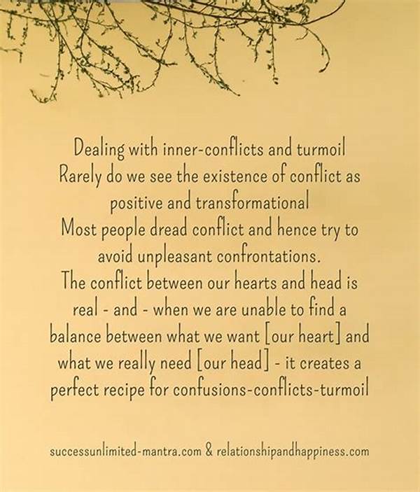 Exploring Inner Character Conflict Dynamics